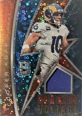 Cooper Kupp [Neon Blue] #HV-CKU Football Cards 2022 Panini Spectra High Voltage Prices
