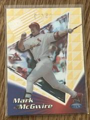 Mark McGwire [Pattern 18] #7A Baseball Cards 1999 Topps Tek Gold Prices