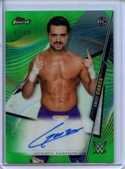 Angel Garza [Green] #A-AG Wrestling Cards 2020 Topps WWE Finest Autographs Prices
