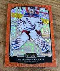 Igor Shesterkin [Orange Checkers] #16 Hockey Cards 2022 O-Pee-Chee Platinum Prices