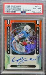 Earl Campbell [Orange] #SS-EC Football Cards 2022 Panini Absolute Signature Standouts Prices
