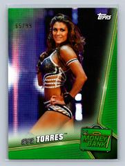 Eve Torres [Green] Wrestling Cards 2019 Topps WWE Money in the Bank Prices