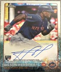 Dilson Herrera #AR-DH Baseball Cards 2015 Topps Chrome Autograph Rookies Prices