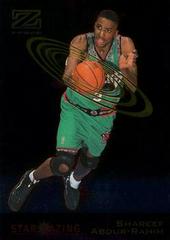 Shareef Abdur-Rahim #1SG Basketball Cards 1997 Skybox Z Force Star Gazing Prices