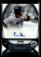 Cesar Puello [Autograph] #CPU Baseball Cards 2010 Bowman Sterling Prospects Prices