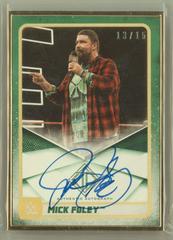Mick Foley [Green] Wrestling Cards 2020 Topps WWE Transcendent Autographs Prices