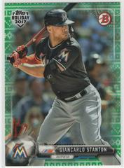 Giancarlo Stanton [Turkey] #TH-GS Baseball Cards 2017 Topps Holiday Bowman Prices