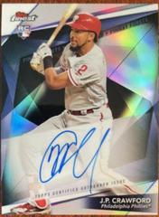 J.P. Crawford [Red Wave Refractor] #JC Baseball Cards 2018 Topps Finest Autographs Prices