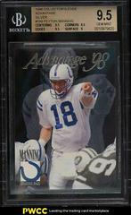 Peyton Manning [Silver] Football Cards 1998 Collector's Edge Advantage Prices