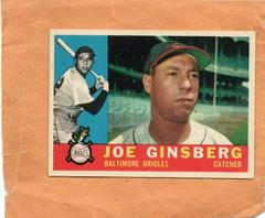 Joe Ginsberg #304 Baseball Cards 1960 Topps Prices