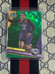 Mikaylah Williams [Green] #4 Basketball Cards 2023 Bowman Chrome University Sapphire Prices