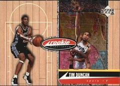 Tim Duncan #71 Basketball Cards 1998 Upper Deck Hardcourt Prices