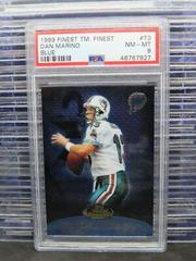 Dan Marino [Blue] #T3 Football Cards 1999 Topps Finest Team Prices