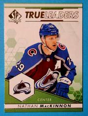 Nathan MacKinnon [Green] #TL-18 Hockey Cards 2022 SP Authentic True Leaders Prices