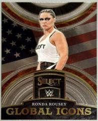 Ronda Rousey #21 Wrestling Cards 2023 Panini Select WWE Global Icons Prices