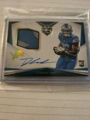 D'Andre Swift [Patch Autograph Gold] #109 Football Cards 2020 Panini Limited Prices