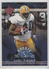 Tony Fisher #119 Football Cards 2002 Leaf Rookies & Stars Prices