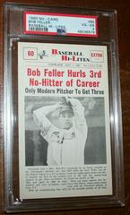 Bob Feller Baseball Cards 1960 NU Card Baseball Hi Lites Prices