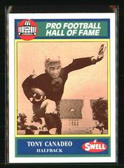 Tony Canadeo #88 Football Cards 1990 Swell Greats Prices