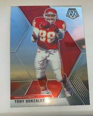 Tony Gonzalez Football Cards 2020 Panini Mosaic Prices