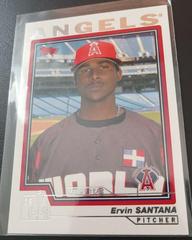 Ervin Santana #3 Baseball Cards 2004 Topps First Year Player Bonus Prices