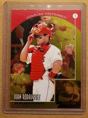 Ivan Rodriguez #25 Baseball Cards 1998 Donruss Preferred Prices