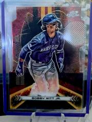 Bobby Witt Jr. [Black Eclipse] Baseball Cards 2023 Topps Cosmic Chrome Stella Nova Prices