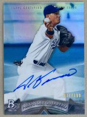 Alexander Guerrero [Blue Refractor] #AP-AG Baseball Cards 2014 Bowman Platinum Autograph Prospects Prices