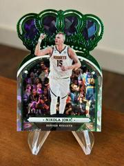 Nikola Jokic [Crystal Green] #1 Basketball Cards 2022 Panini Crown Royale Prices