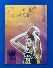 Goga Bitadze [Jade] #FP-GBI Basketball Cards 2019 Panini Court Kings Fresh Paint Autographs Prices