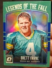 Brett Favre [Green] Football Cards 2016 Panini Donruss Optic Legends of the Fall Prices