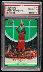 Luol Deng Green Refractor Basketball Cards 2005 Finest Prices