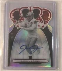 Josh Jacobs [Autograph Red] Football Cards 2019 Panini Chronicles Crown Royale Prices