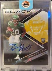 Breece Hall [Autograph Gold] Football Cards 2022 Panini Black Prices