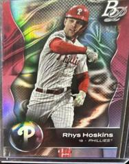 Rhys Hoskins [Platinum Bar] #2 Baseball Cards 2023 Bowman Platinum Prices