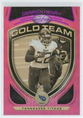 Derrick Henry [Pink] #GT-10 Football Cards 2021 Panini Certified Gold Team Prices