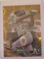 Cristian Pache [Gold Lava] #1 Baseball Cards 2022 Bowman's Best Prices