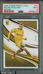 Erling Haaland [Bronze] Soccer Cards 2020 Panini Immaculate Collection Prices
