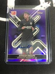 Ansgar Knauff [Purple] Soccer Cards 2021 Topps Finest Bundesliga Autographs Prices