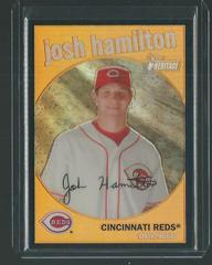 Josh Hamilton [Black Border Refractor] #C9 Baseball Cards 2008 Topps Heritage Chrome Prices