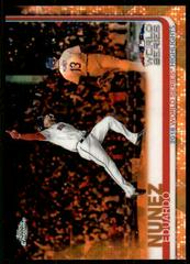 Eduardo Nunez [Orange Refractor] #3 Baseball Cards 2019 Topps Chrome Sapphire Prices