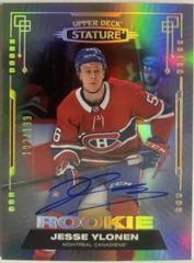 Jesse Ylonen #102 Hockey Cards 2022 Upper Deck Stature 2021 Update Autograph Prices