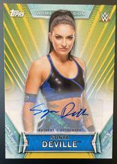 Sonya Deville [Gold] #A-SD Wrestling Cards 2019 Topps WWE Women's Division Autographs Prices