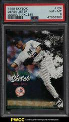 Derek Jeter [ Inside] Baseball Cards 1998 Skybox Dugout Axcess Prices