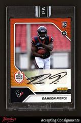 Dameon Pierce [Orange Autograph] #FL32 Football Cards 2022 Panini Instant RPS First Look Prices