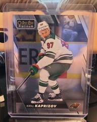 Kirill Kaprizov #P-KK Hockey Cards 2023 O-Pee-Chee Platinum Preview Prices