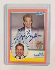 Skip Bayless [Peach] Baseball Cards 2017 Topps Archives Fan Favorites Autographs Prices
