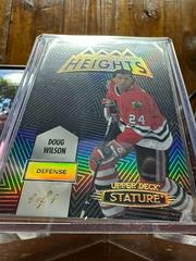 Doug Wilson [Black] #LH-7 Hockey Cards 2021 Upper Deck Stature Legendary Heights Prices