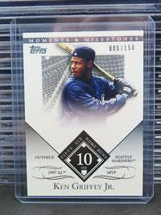 Ken Griffey Jr. [37 Home Runs] #45 Baseball Cards 2007 Topps Moments & Milestones Prices