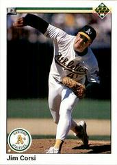 Jim Corsi Baseball Cards 1990 Upper Deck Prices